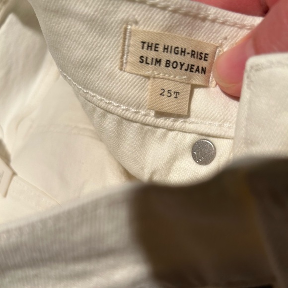 Madewell the highrise slim boy jean 25T NWT - Picture 4 of 7